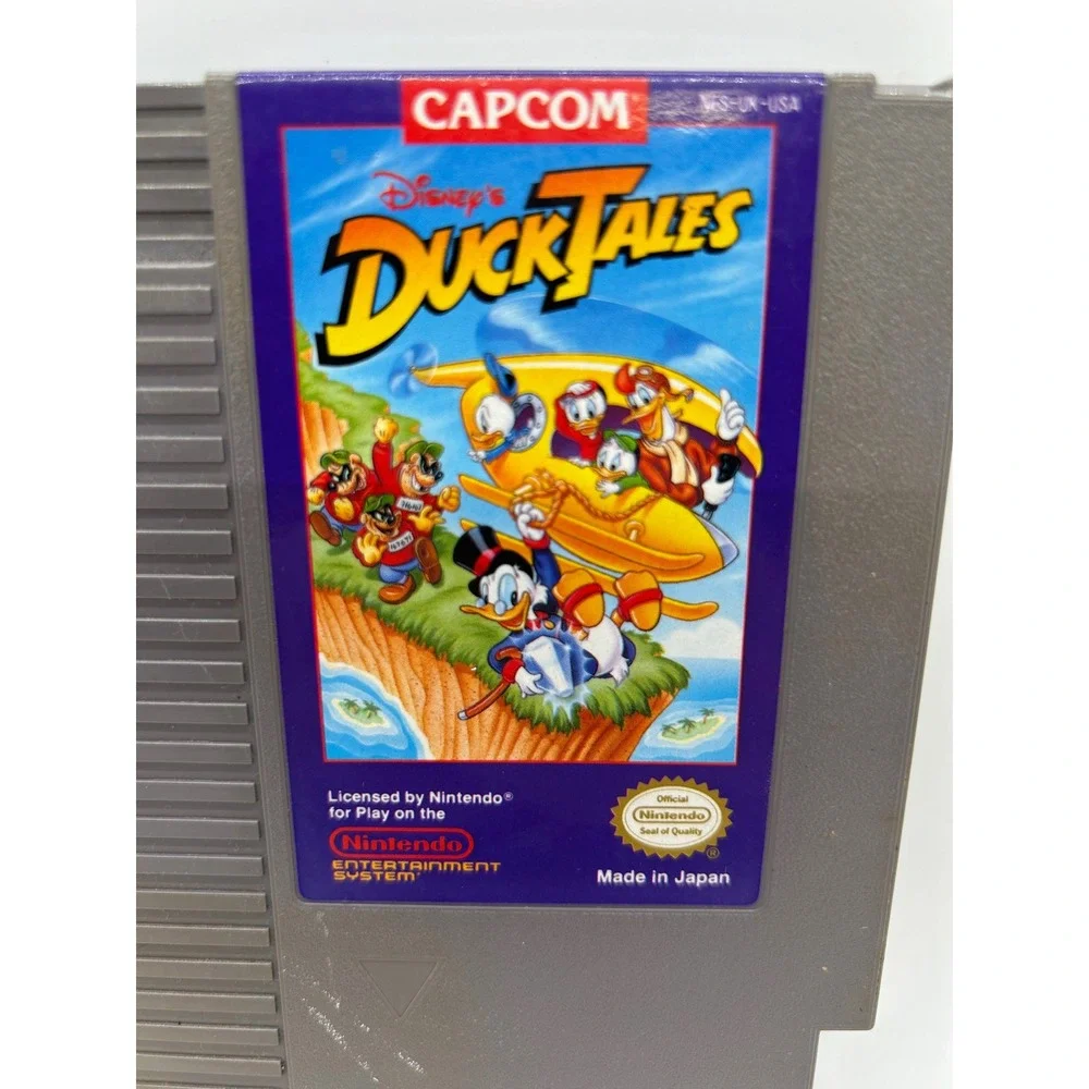 Disney DuckTales Nintendo NES Capcom Video Game Cartridge‎ NES 1989 Untested